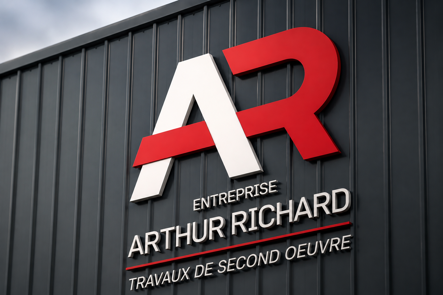 Enseigne Entreprise Arthur Richard — travaux de second œuvre